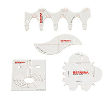 Load image into Gallery viewer, Bernina Curves and Clams Ruler set