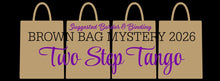 Load image into Gallery viewer, BBM26 Two Step Tango Border &amp; Binding Fabric for Brown Bag Mystery