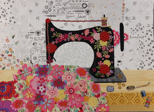 Sewing Machine Collage Class 10/10