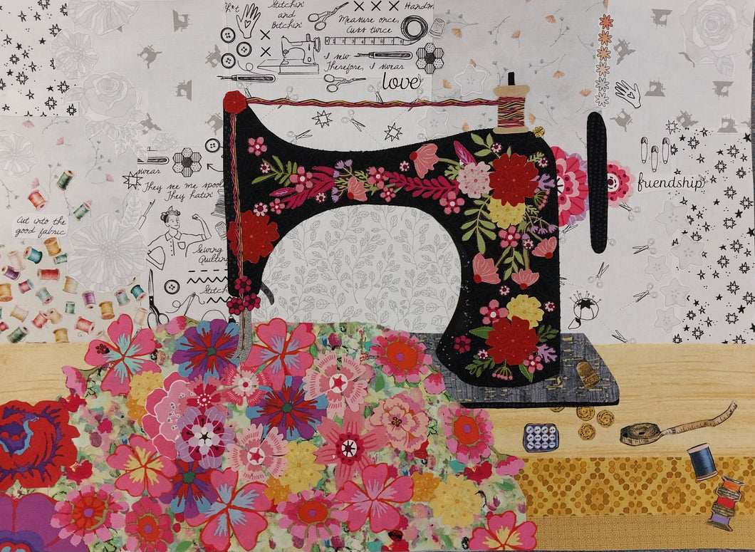 Sewing Machine Collage Class 10/10