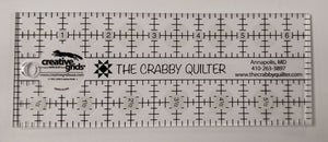 The Crabby Quilter 2 1/2" x 6 1/2" Shop Ruler