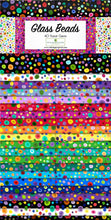 Load image into Gallery viewer, Glass Beads 40 Karat Gems 24 - 2.5 in x 44 in Strips