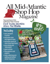 Load image into Gallery viewer, All Mid-Atlantic Shop Hop Magazine 2024 (PRE-ORDER)
