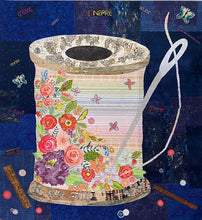 Load image into Gallery viewer, Spool of Flowers Collage Class 2/26
