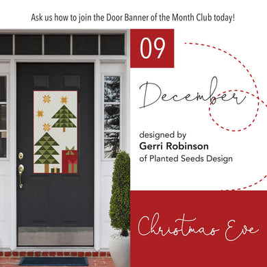 Riley Blake Door Banner-Christmas Eve