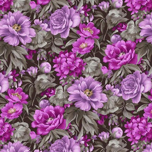 Splendid Path-Purple Floral