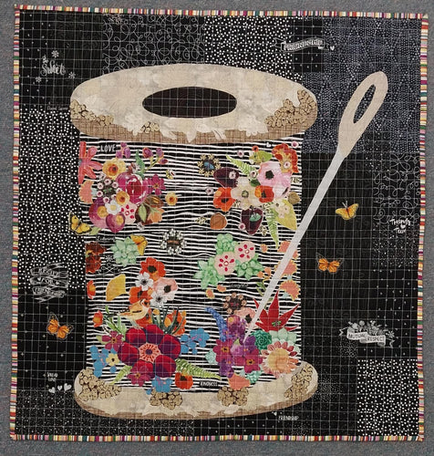 Spool of Flowers Collage Class 2/26