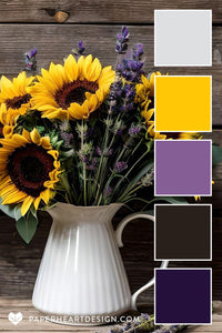 BBM "Sunflowers and Lavender Fields"