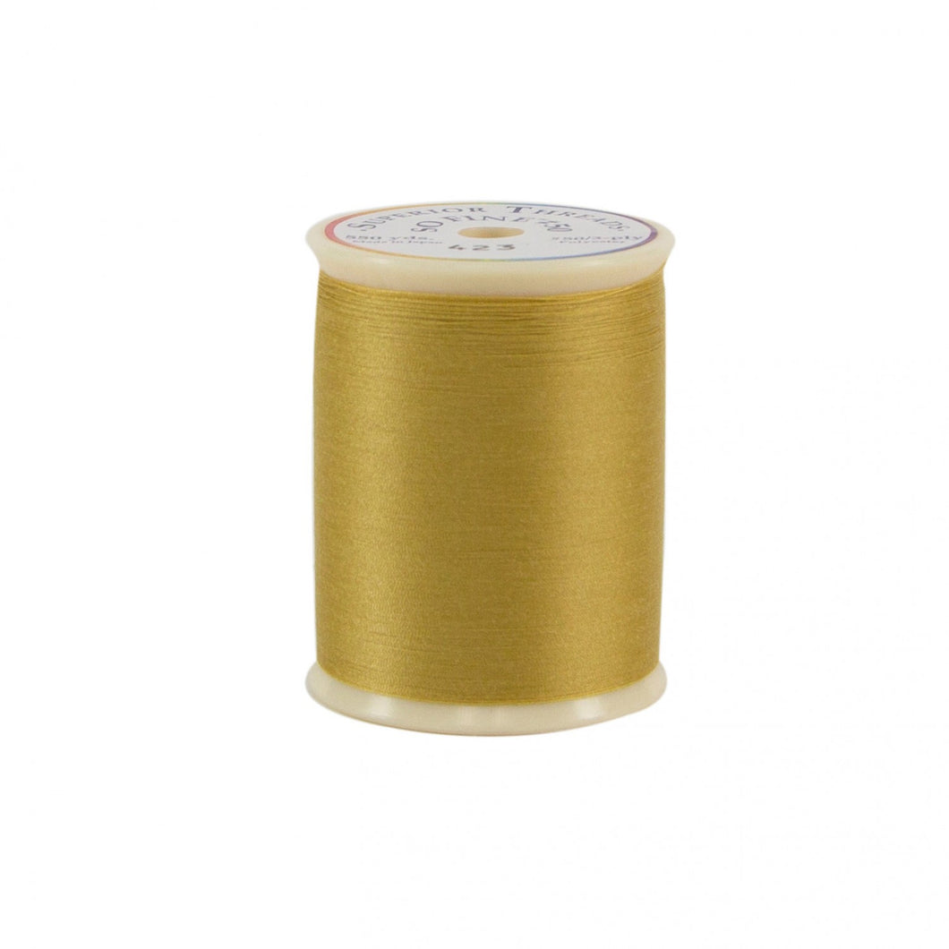 So Fine Polyester Thread 3-ply50wt 550yds Straw
