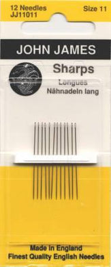 John James Sharps Needles Size