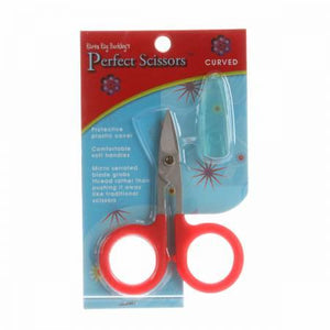 Perfect Scissors Curved Karen Kay Buckley 3-3/4inch Red