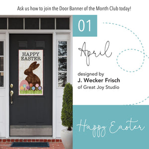 Riley Blake Door Banner- Happy Easter