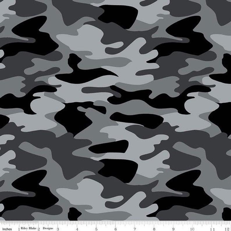 Camoflauge Grey – The Crabby Quilter